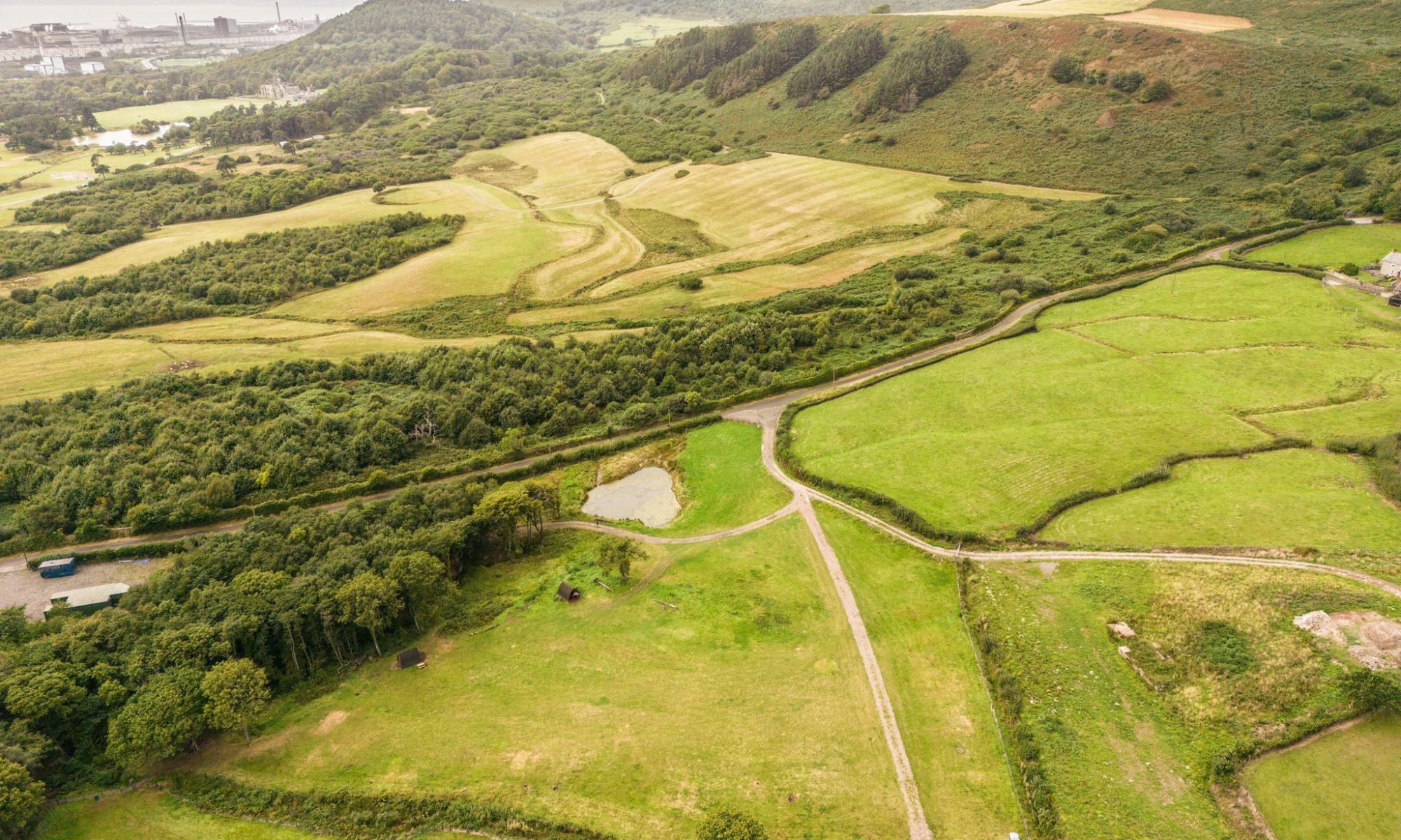 Campsite Aerial View