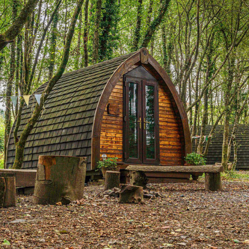 Glamping Pods in Swansea