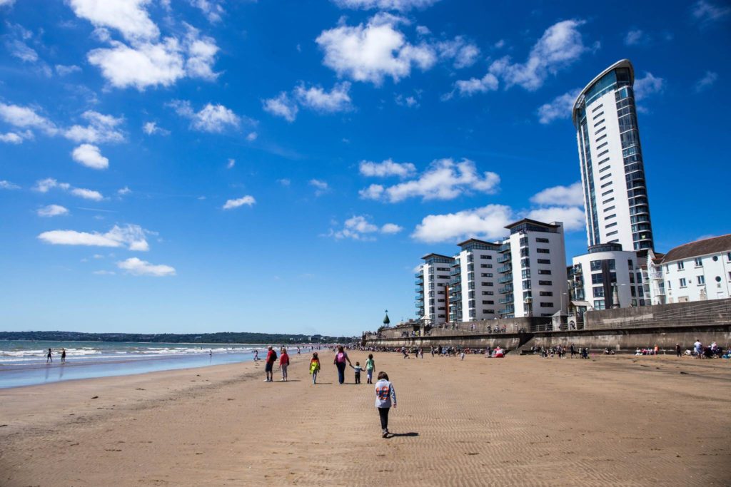 Swansea Bay wild camping