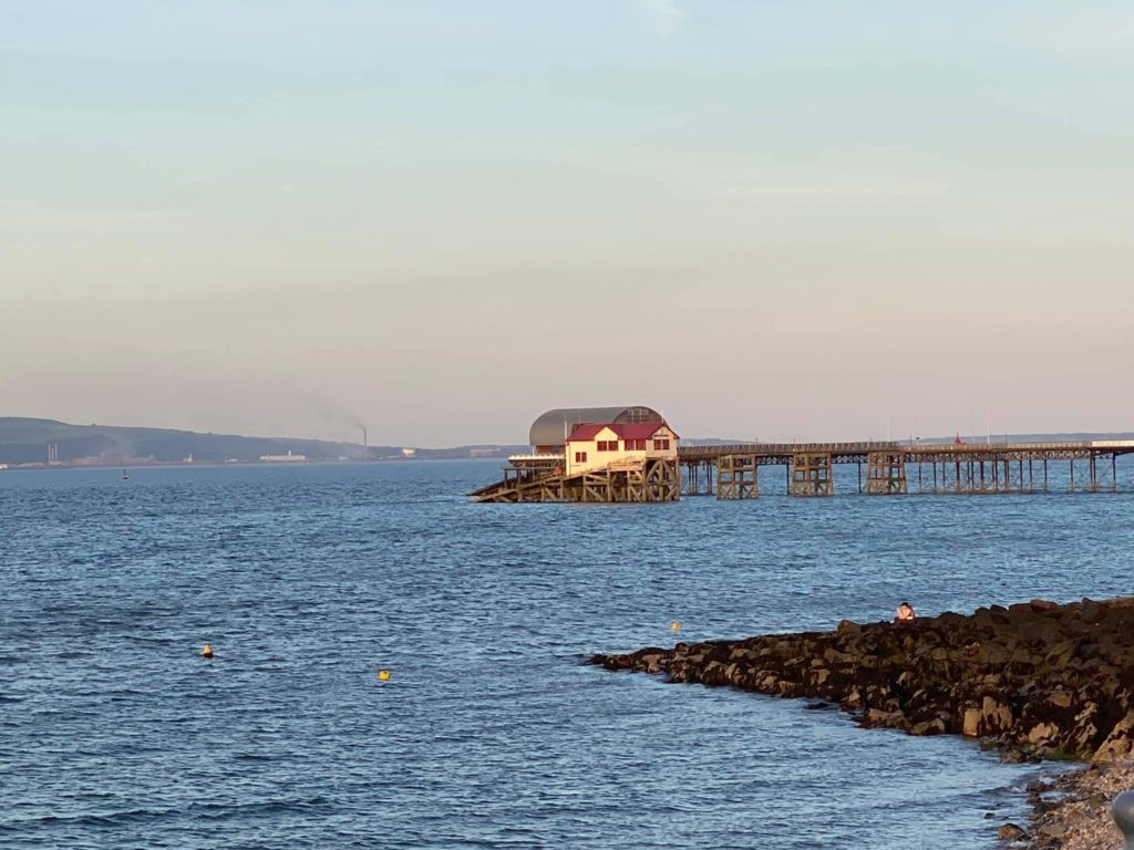 The Mumbles Pier in Mumbles